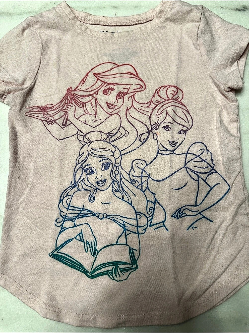 Jumping Beans size 5 Disney Princess Graphic Tee. Great condition